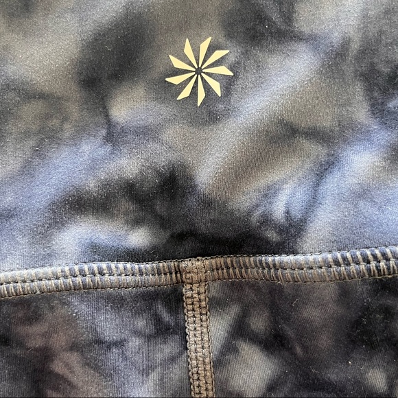 Athleta rip tide/navy 7/8 leggings - Picture 4 of 5